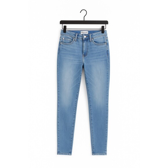ABOUND Women’s Size 23 Skinny Jeans Light Blue Stretch Denim Mid-Rise - Picture 1 of 10